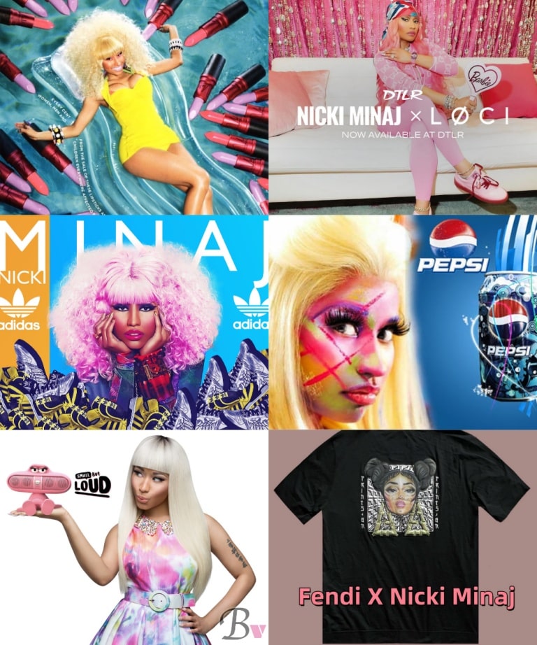 nicki minajs endorsements